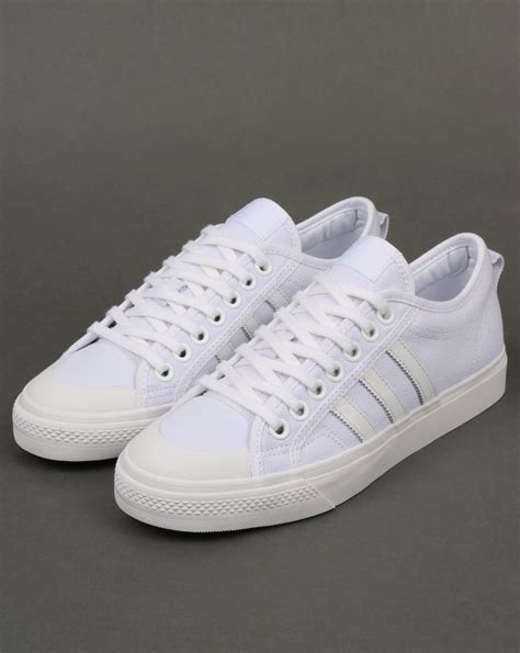 Men's White Nizza Shoes 